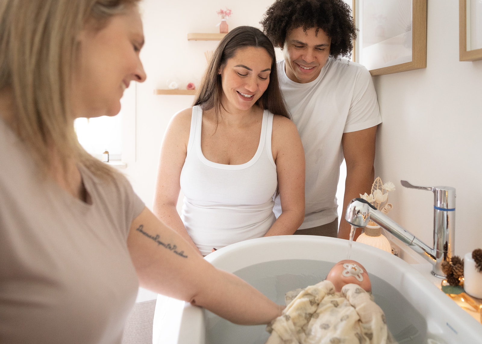 Les parents et leur bébé
